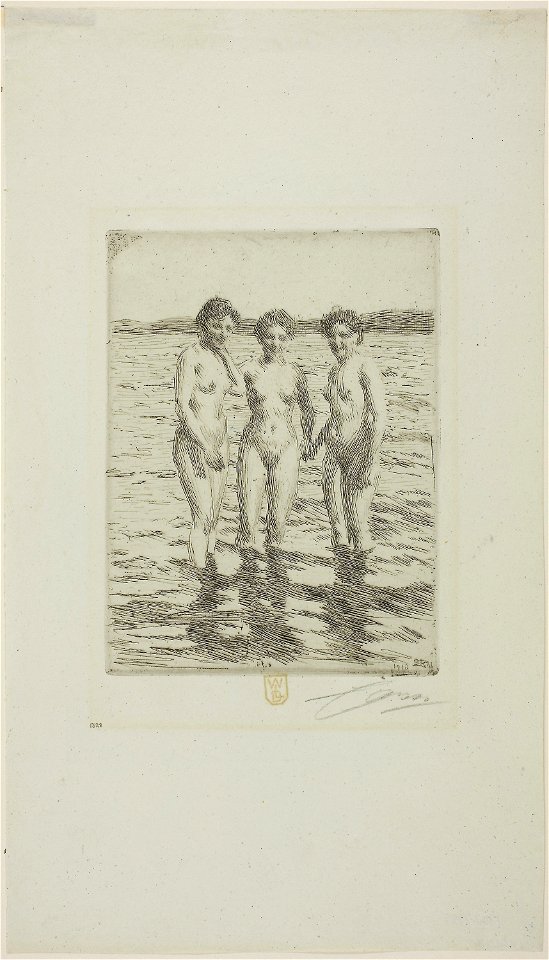 Zorn - The Three Graces, 1913.1105