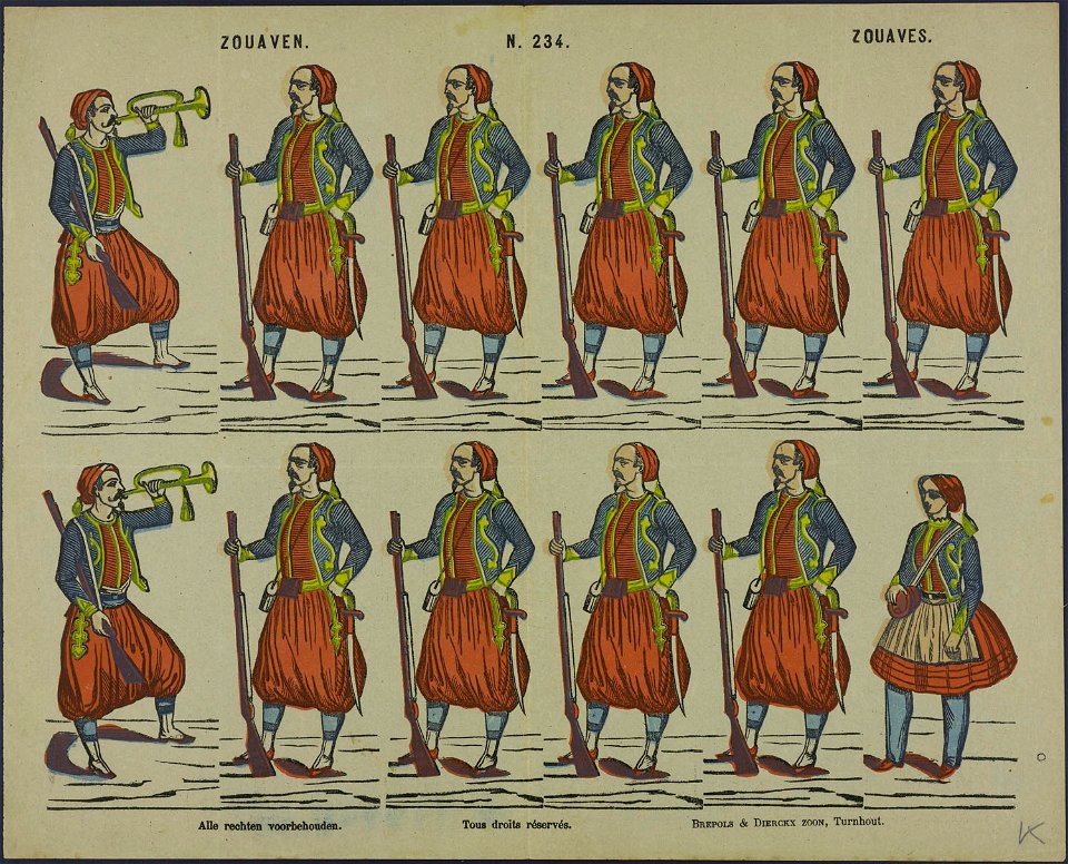 Zouaven-Catchpenny print-Borms 0320