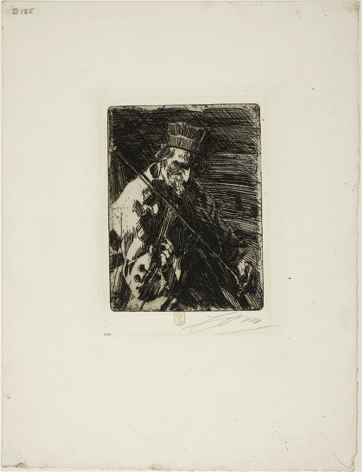 Zorn - Village Violinist, 1913.1063
