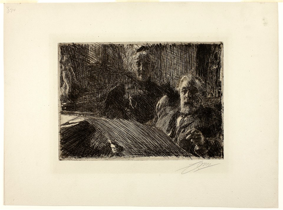 Zorn - Mr. and Mrs. Fürstenberg, 1927.1869