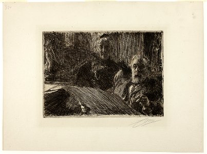 Zorn - Mr. and Mrs. Fürstenberg, 1927.1869
