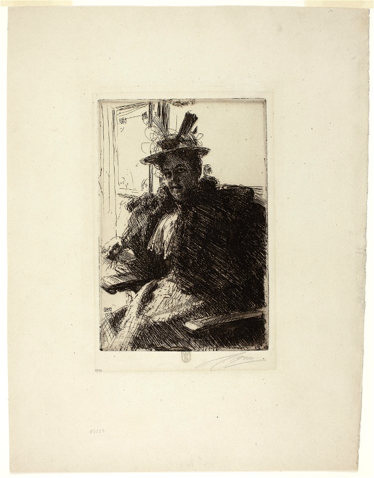 Zorn - Mrs. Armour, 1913.1007