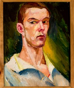 Zygmunt Waliszewski - Cubist self-portrait - MPW 1851 MNW - National Museum in Warsaw