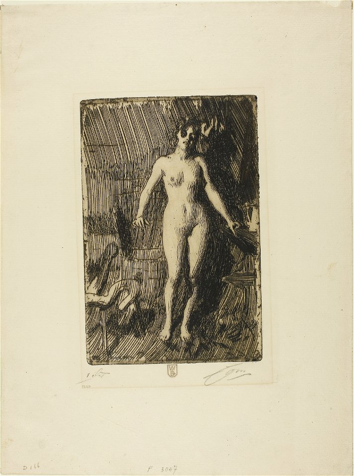 Zorn - Standing Model, 1913.1046