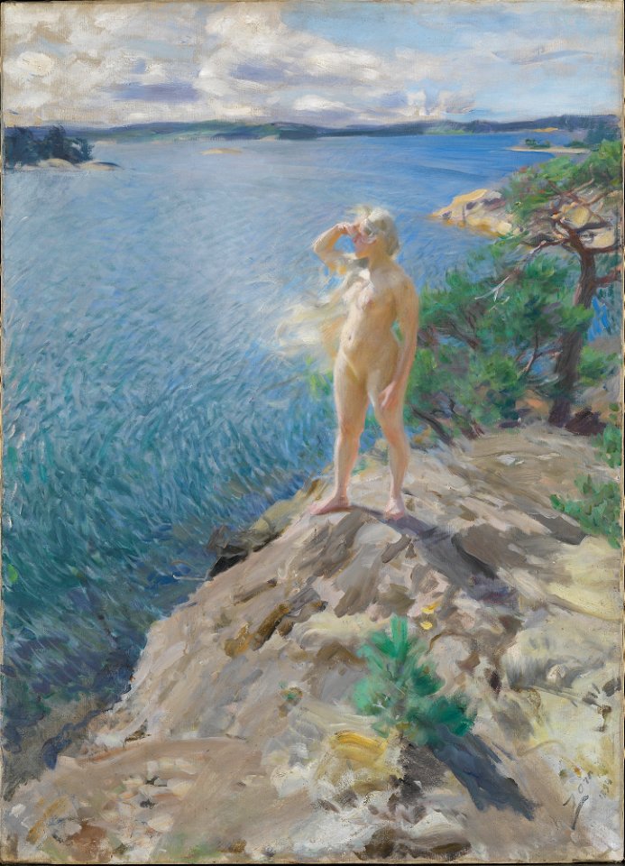 Anders Zorn - Havsnymf 1894