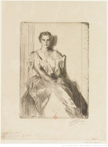 Zorn - Mrs Grover Cleveland, 1e planche, btv1b105227487