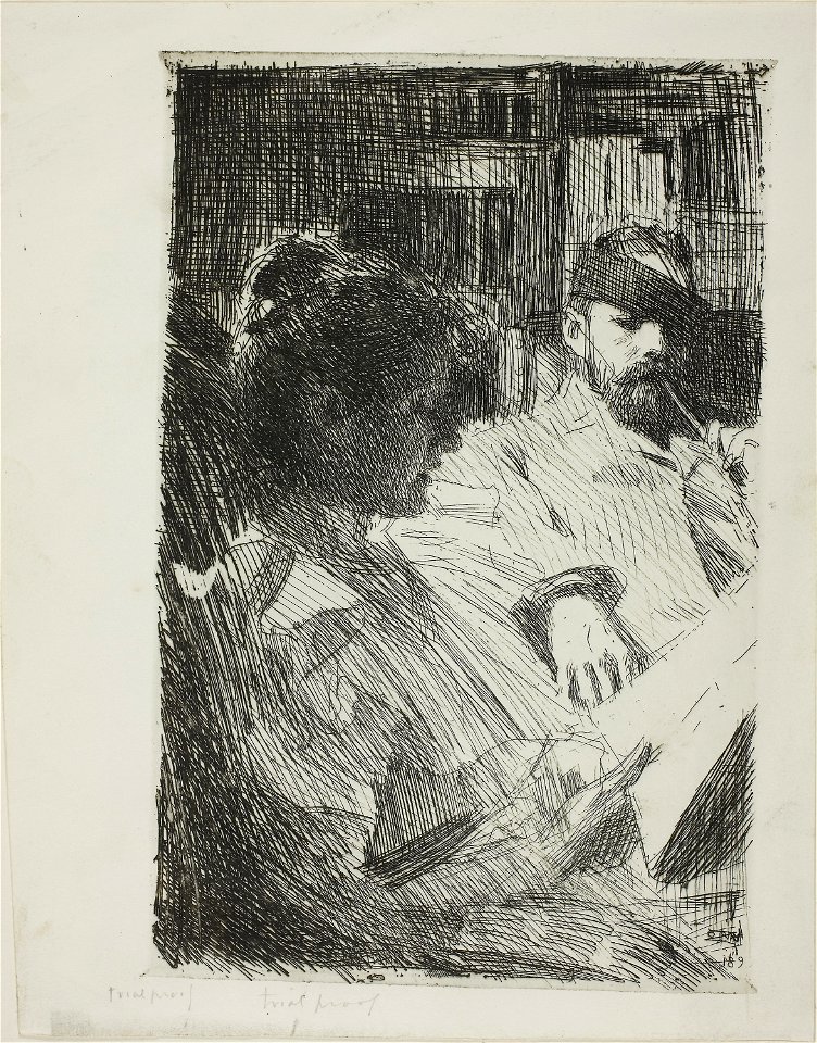 Zorn - Reading (Mr. and Mrs. Ch. Deering), 1927.1851