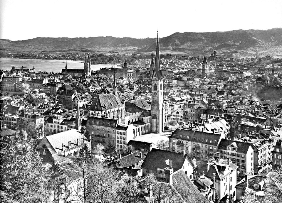 Zuerich Predigerkirche vor 1915