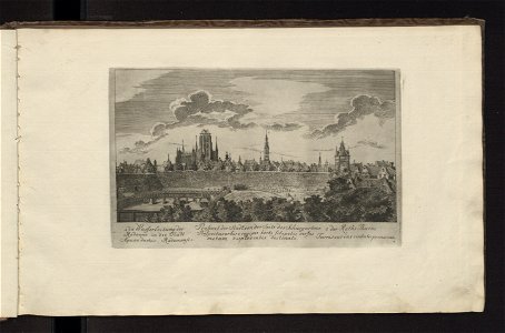 50 Prospecte von Danzig sind zu haben bey Matthaus Deisch. przedm. 10 Julius 1765 (498770)