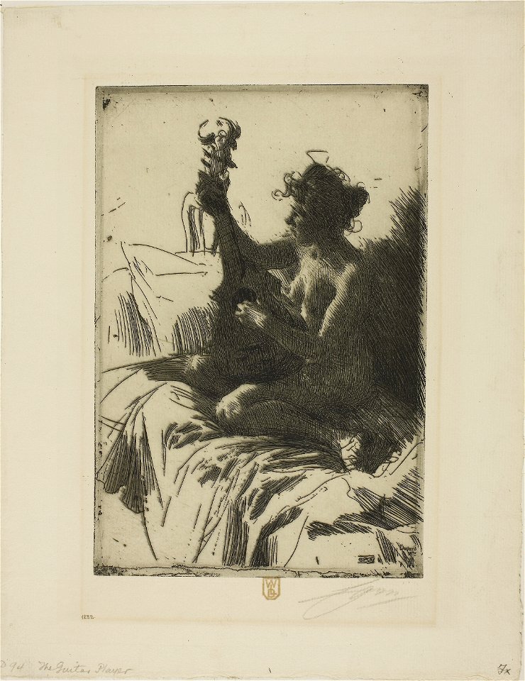 Zorn - Souvenir or The Guitar, 1913.1009