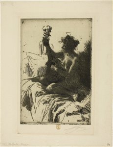 Zorn - Souvenir or The Guitar, 1913.1009