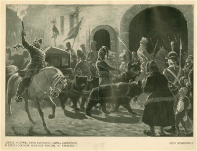 Książę Radziwiłł Panie Kochanku karetą zaprzężoną ... Józef Ryszkiewicz (79045)