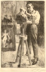 Zorn - Prince Paul Troubetzkoy I, 1931,0721.48