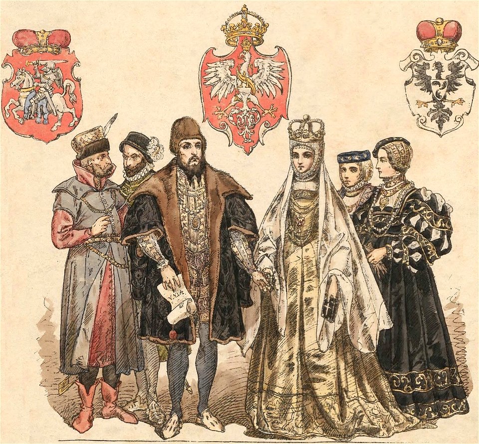 Zygmunt August i Barbara Radziwiłłówna