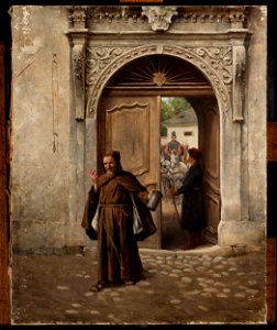 Zygmunt Ajdukiewicz - Generous alms - MP 1943 MNW - National Museum in Warsaw