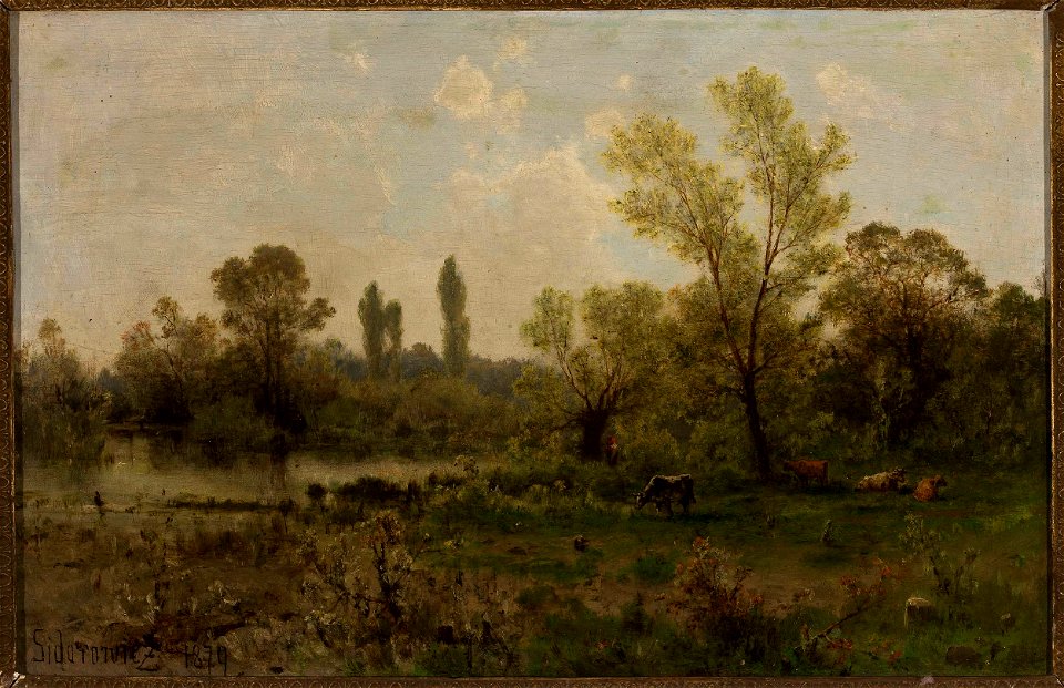 Zygmunt Sidorowicz - Landscape - MP 213 MNW - National Museum in Warsaw