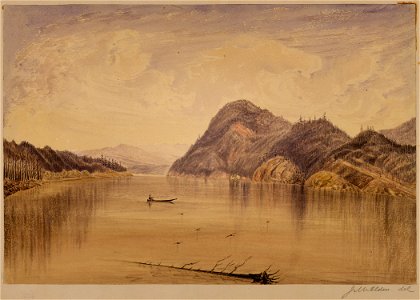 Active Passage. Saturna Group, looking West - NARA - 305490