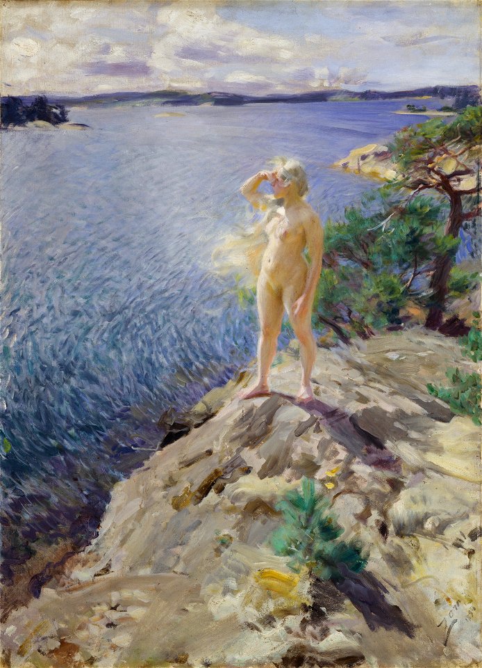Anders Zorn - In the Skerries - Google Art Project