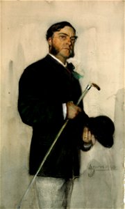 Anders Zorn - Banker Ludvig Arosenius 1880
