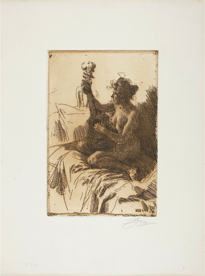 Zorn - Souvenir or The Guitar, 1927.1867