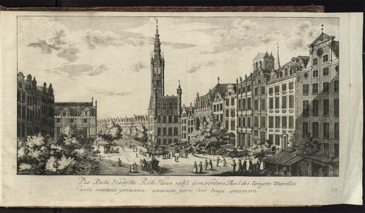 50 Prospecte von Danzig sind zu haben bey Matthaus Deisch. przedm. 10 Julius 1765 (499102)