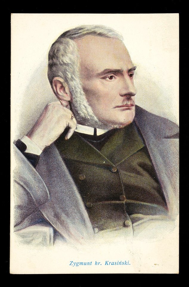 Zygmunt Krasiński pocztówka