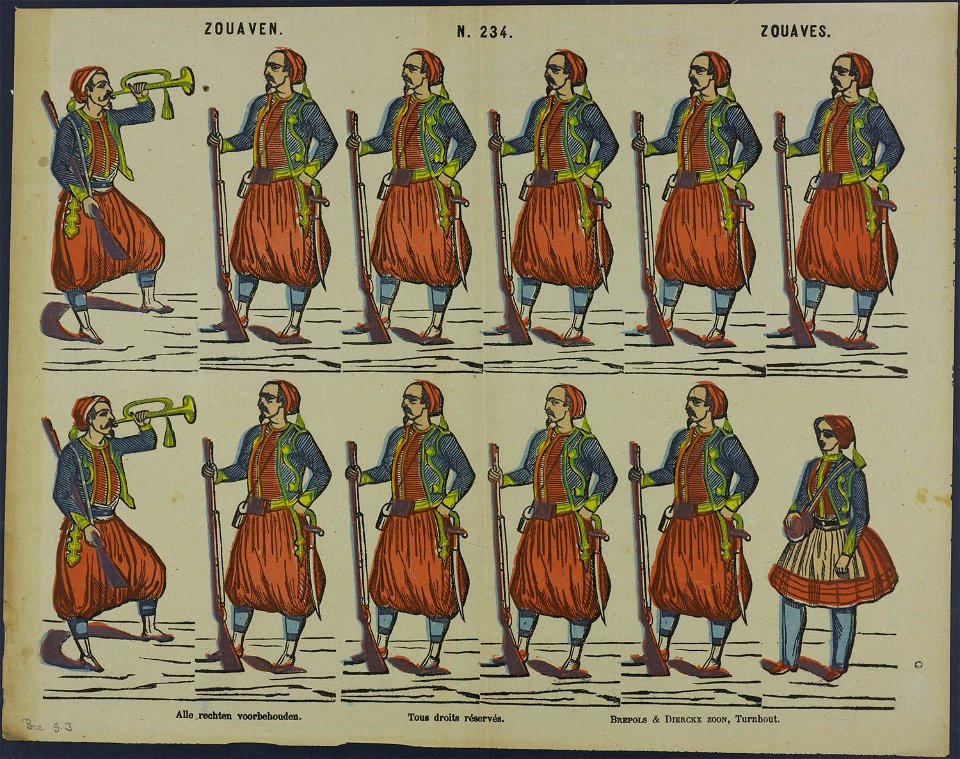 Zouaven-Catchpenny print-Borms 0299