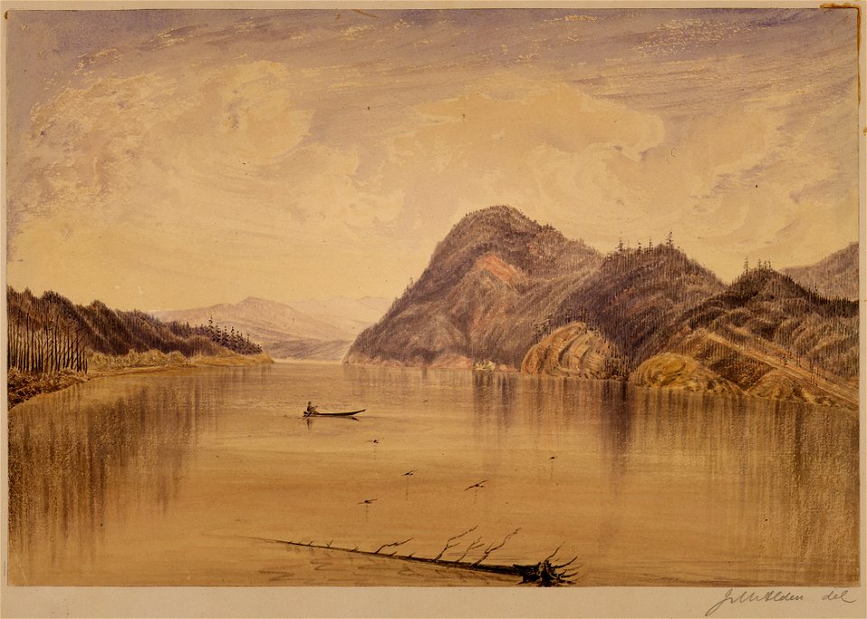 Active Passage. Saturna Group, looking West - NARA - 305490
