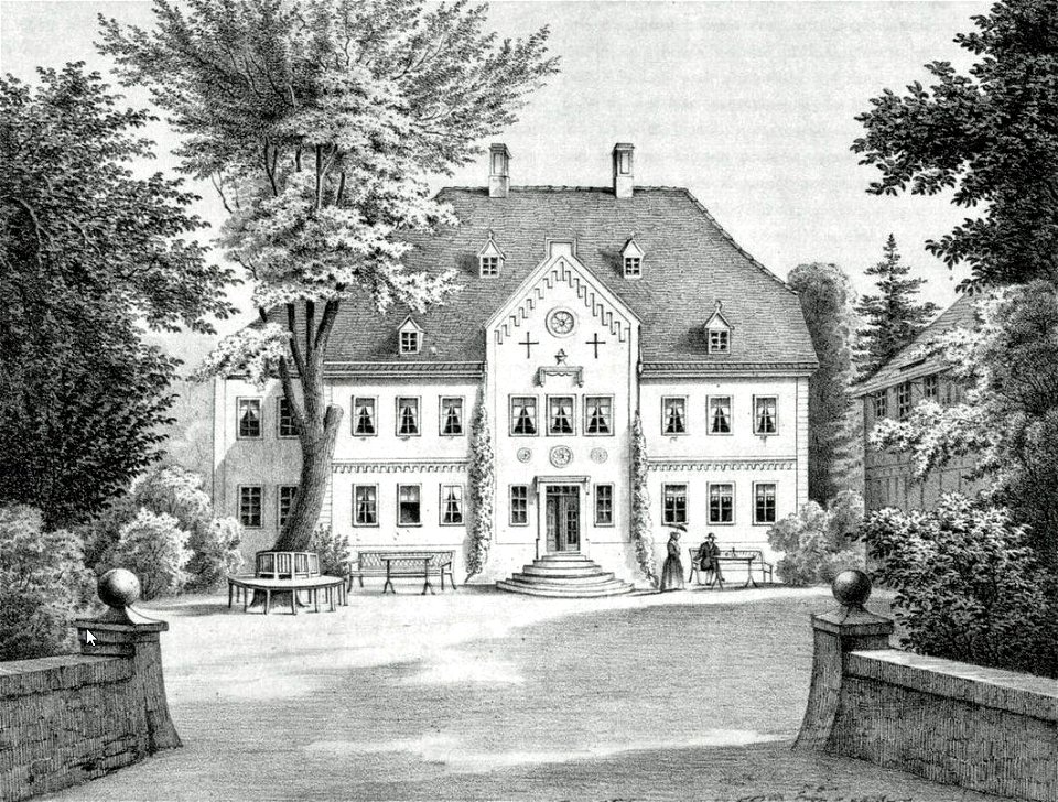 Zöpen Gutshaus 1850