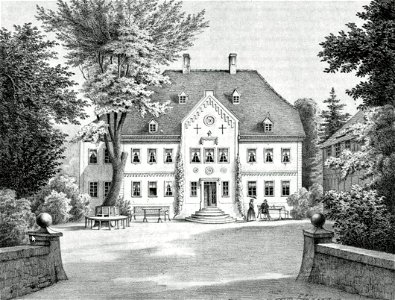 Zöpen Gutshaus 1850