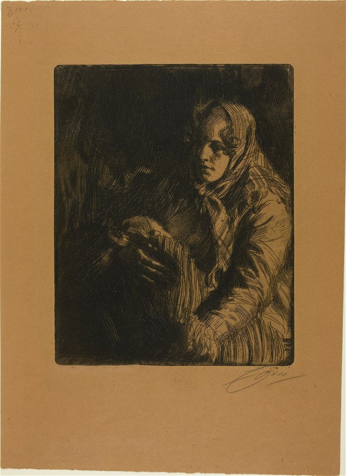 Zorn - Madonna (A Mother), 1927.1918