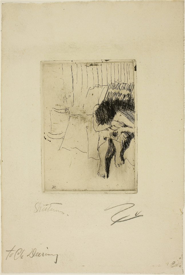 Zorn - Tired Model, 1927.1814