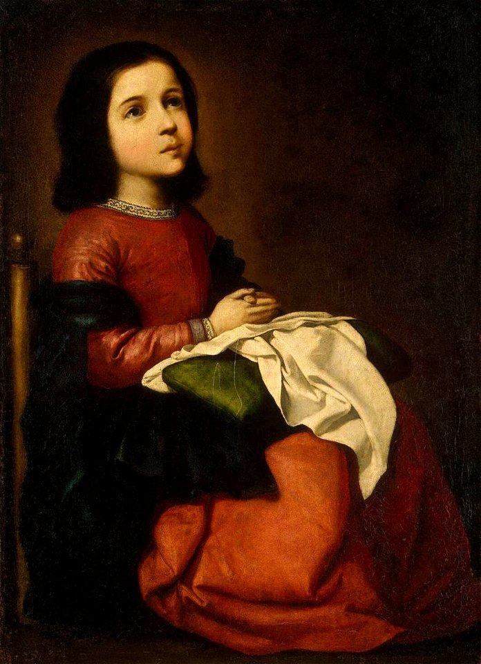 Francisco de Zurbarán - Childhood of the Virgin - WGA26081
