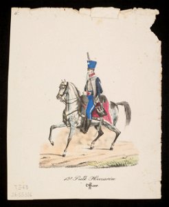 13y Pulk Huzarow, Officer 1829 (116307918)