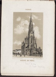 Album miasta Poznania - 18 pamiatkowych widokow rysowanych podlug natury i litografowanych post 1871 (6952440)