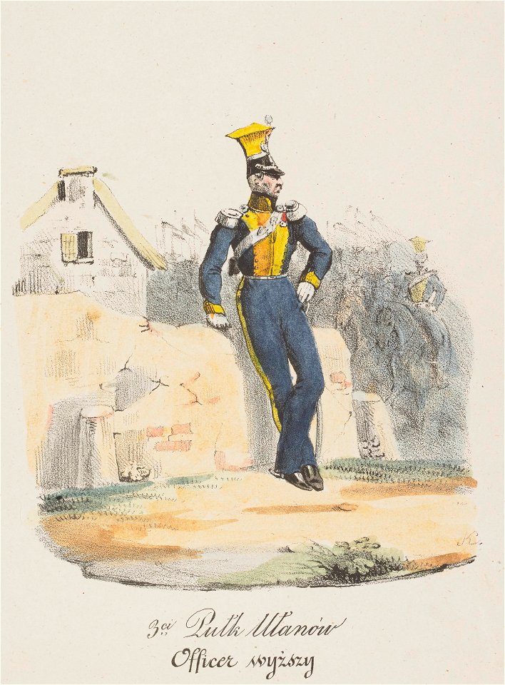 3ci Pulk Ulanow Officer wyzszy 1829 (116297606)