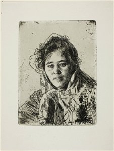 Zorn - Young Girl from Mora (Kråkberg’s Anna), 1927.1944