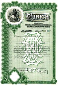 Zürich Versicherung 1906