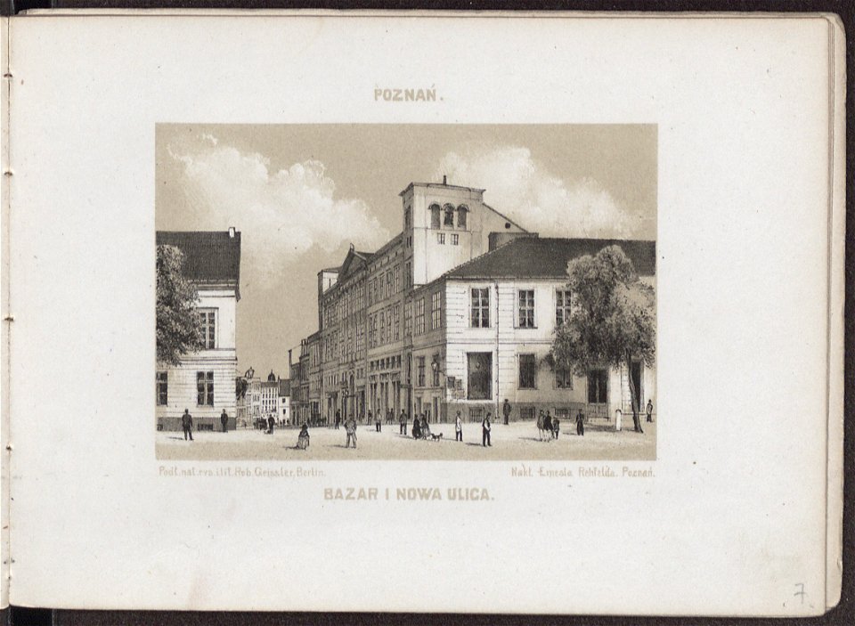 Album miasta Poznania - 18 pamiatkowych widokow rysowanych podlug natury i litografowanych post 1871 (6952397)
