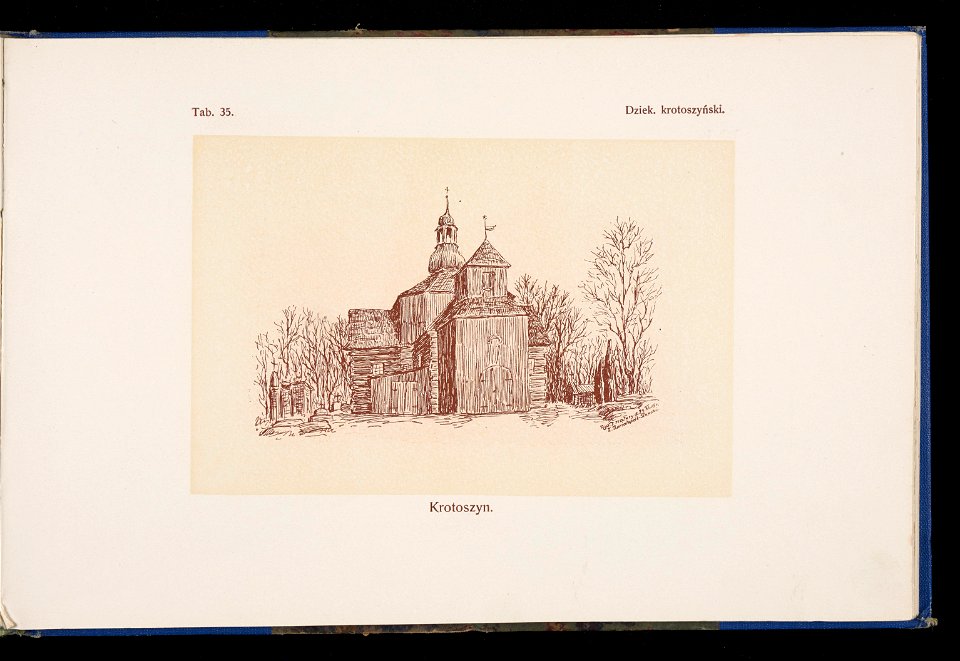 Album naszych zabytkow. T. 1, Koscioly drewniane. Cz. 1, Dyec. gnieznienska 1917 (83998118)