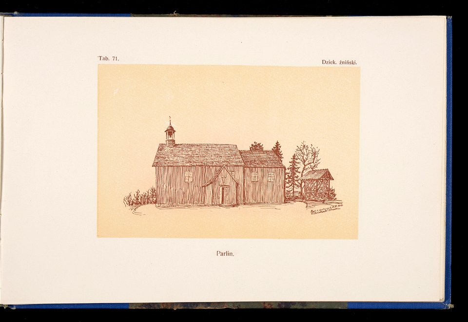 Album naszych zabytkow. T. 1, Koscioly drewniane. Cz. 1, Dyec. gnieznienska 1917 (84000692)