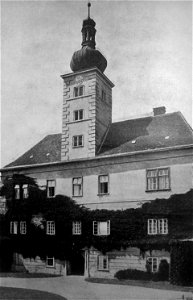 Zámek v Ivanovicích na Hané 1935