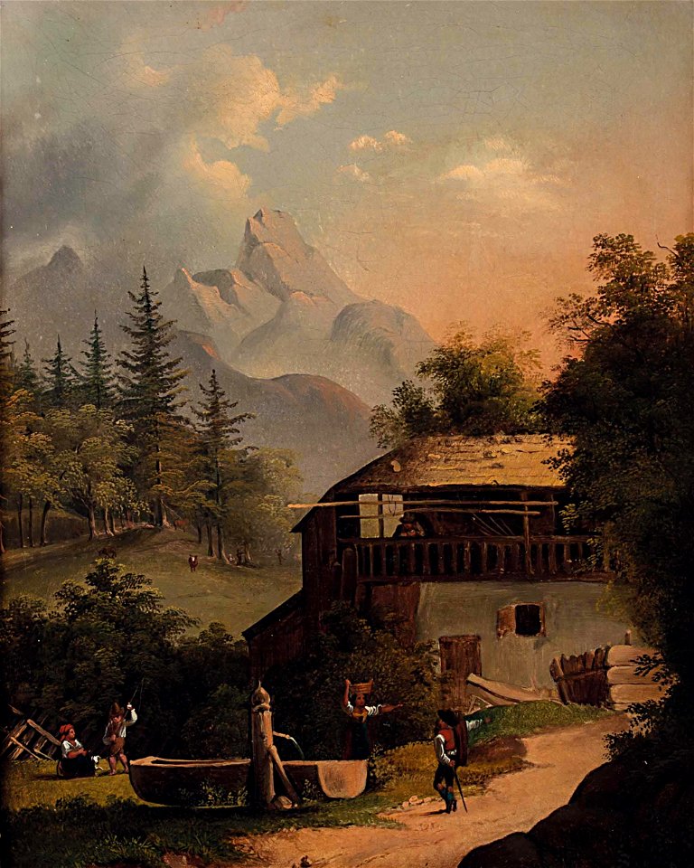 Zum Almaufstieg