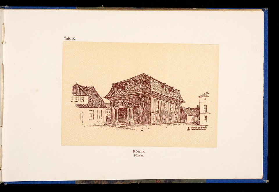 Album naszych zabytkow. T. 1, Koscioly drewniane. Cz. 1, Dyec. gnieznienska 1917 (84003556)