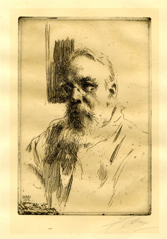 Zorn - Professor John Berg, 1949,0411.4837