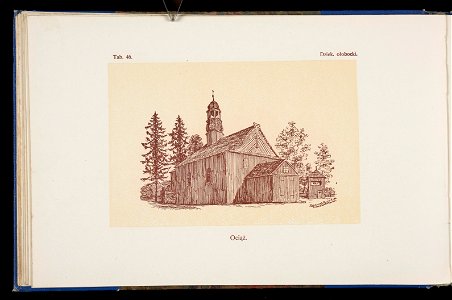 Album naszych zabytkow. T. 1, Koscioly drewniane. Cz. 1, Dyec. gnieznienska 1917 (83999063)