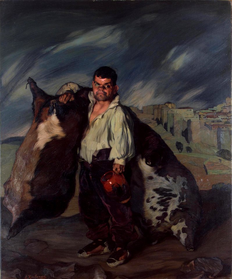 Ignacio Zuloaga - Dwarf Gregorio - Hermitage