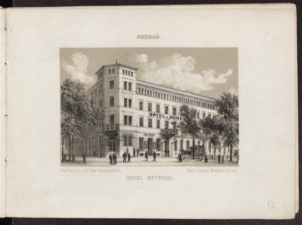 Album miasta Poznania - 18 pamiatkowych widokow rysowanych podlug natury i litografowanych post 1871 (6952498)