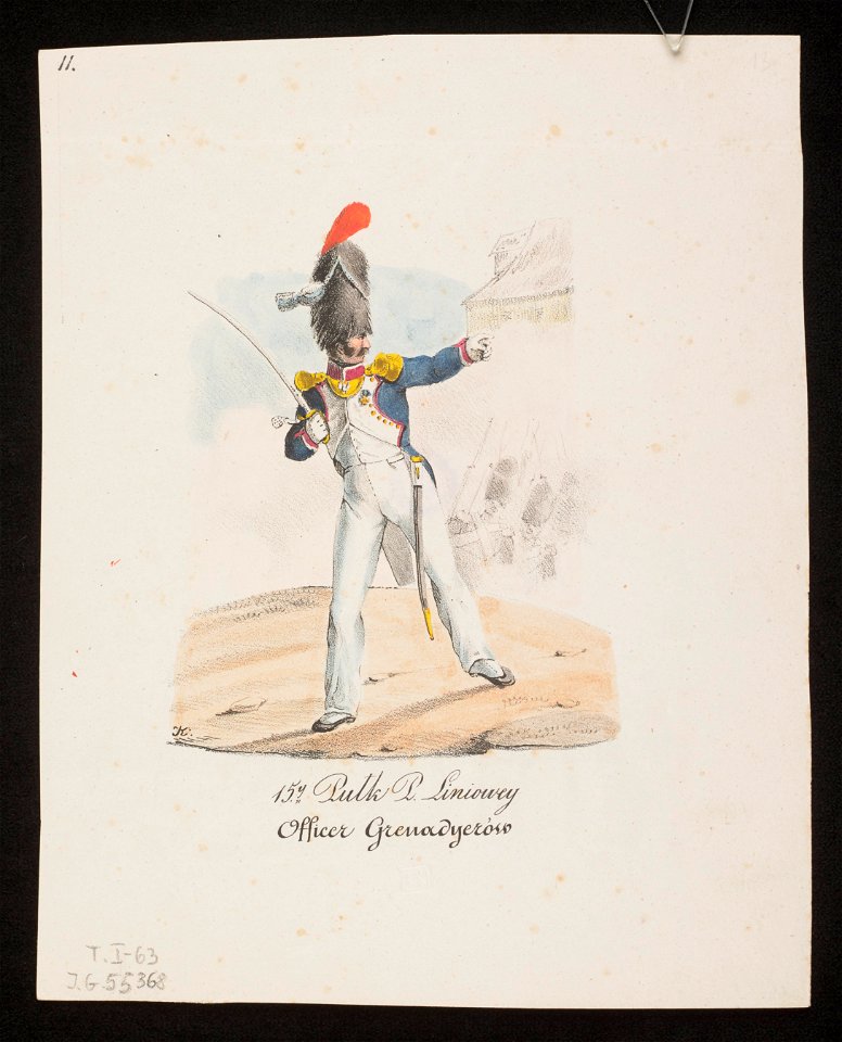 15y Pulk P. Liniowey Officer Grenadyerow 1829 (116308104)