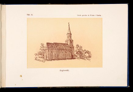 Album naszych zabytkow. T. 1, Koscioly drewniane. Cz. 1, Dyec. gnieznienska 1917 (83995657)
